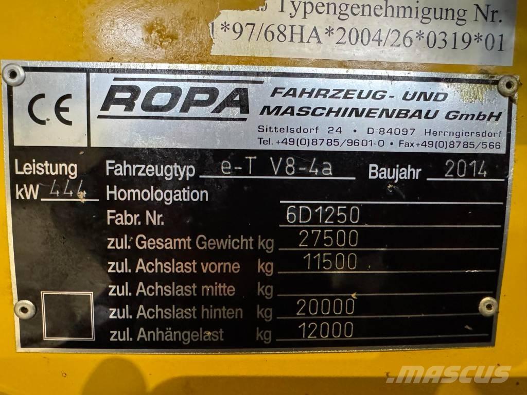 Ropa EURO Tiger 4 XL Kombajni za repu