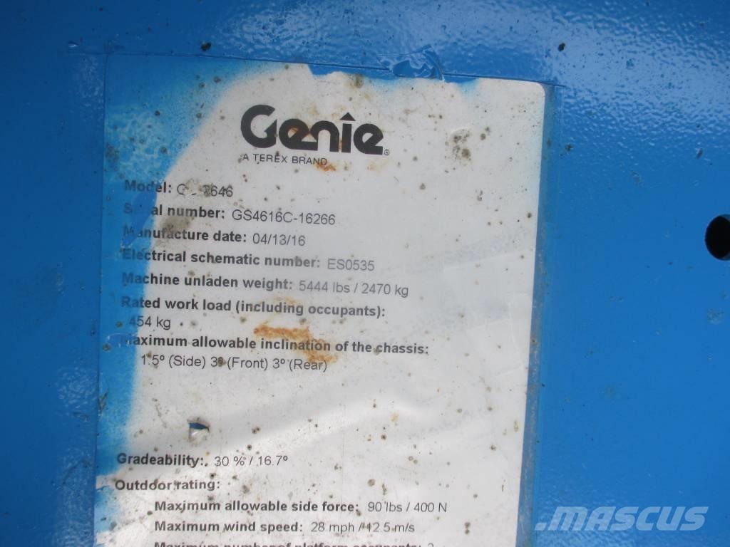 Genie GS 2646 Škaraste platforme