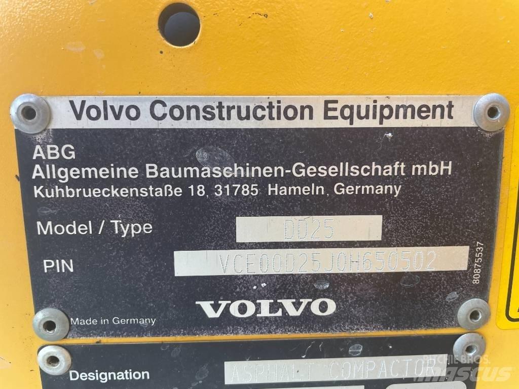Volvo DD 25 W Valjci sa dvojnim bubnjem
