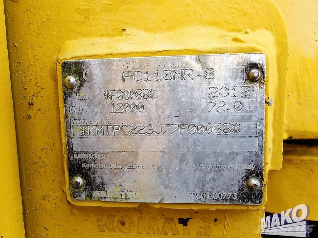 Komatsu PC 118 MR-8 Bageri gusjeničari