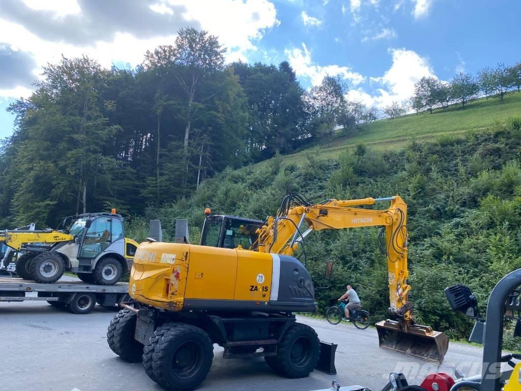 Hitachi ZX 140 W-3 Bageri na kotačima