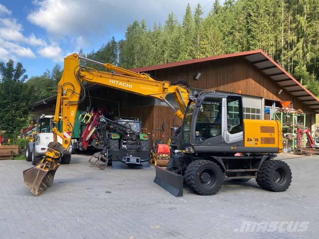 Hitachi ZX 140 W-3 Bageri na kotačima