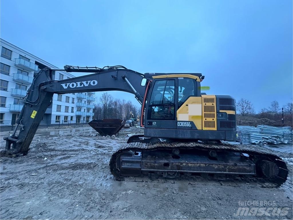 Volvo ECR 355 EL Bageri gusjeničari