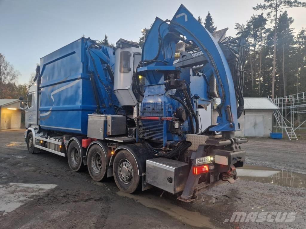 Scania R 580 LB Drobilice za drvo / čiperi