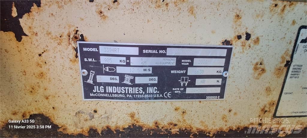 JLG 3394RT Škaraste platforme