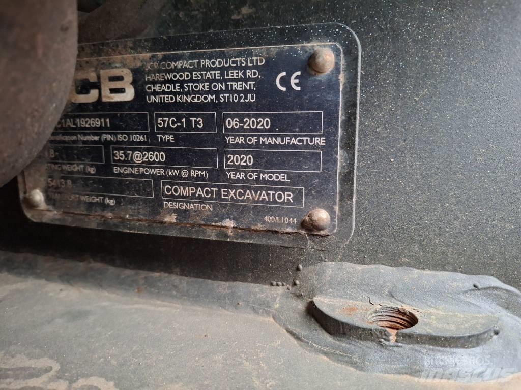JCB 57C Mini bageri <7t