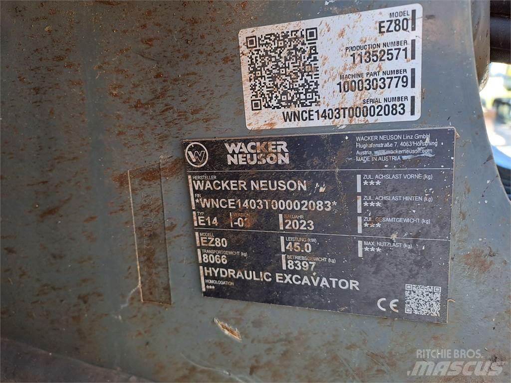Wacker Neuson EZ80 Bageri gusjeničari