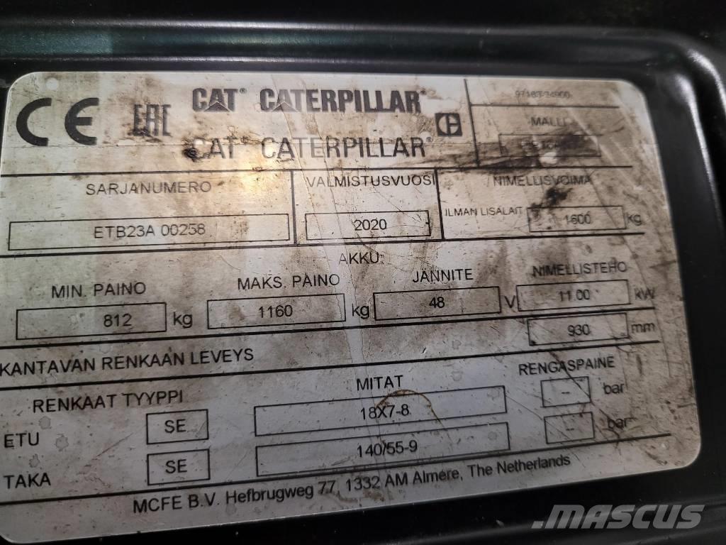 CAT EP16 ANT Električni viličari