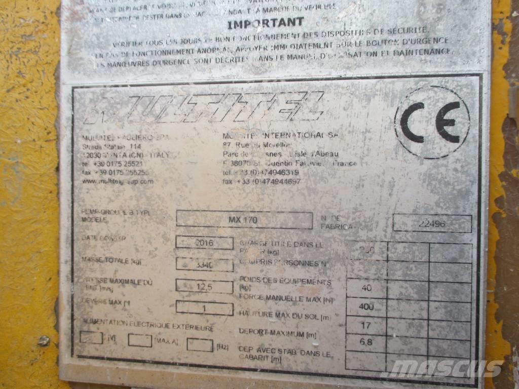 Multitel MX 170 Auto košare