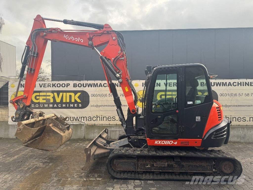 Kubota KX 080-4 Midi bageri 7t – 12t