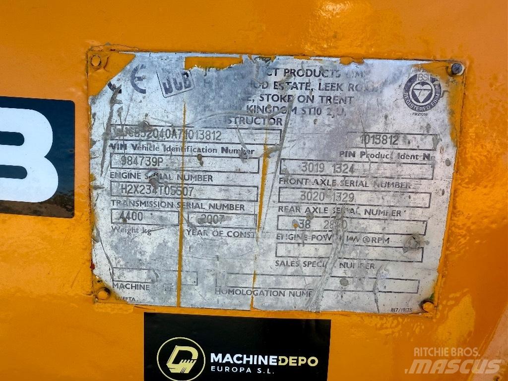 JCB 520-40 Poljoprivredni teleskopski utovarivači