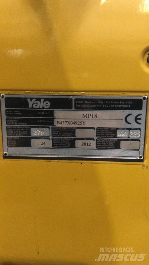 Yale MP18 Nisko podizni električni viličar