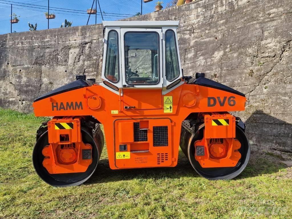 Hamm DV 6 Valjci sa dvojnim bubnjem