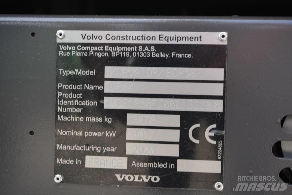 Volvo ECR 50 F Mini bageri <7t
