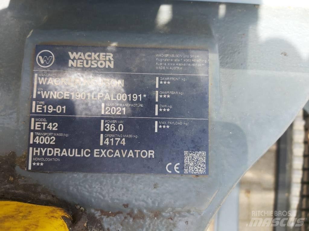 Wacker Neuson ET42 Bageri gusjeničari