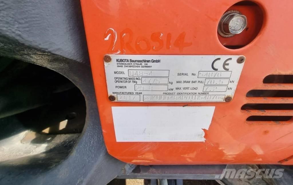 Kubota U 48-4 Mini bageri <7t