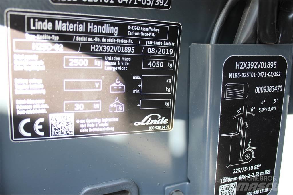 Linde H25D Dizelski viličari