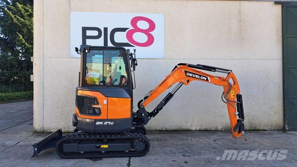 Develon DX 27 Z-7 Mini bageri <7t