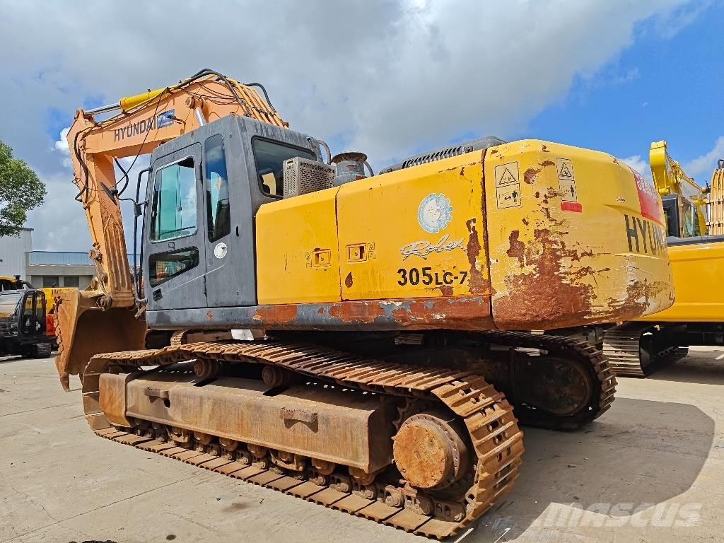 Hyundai R305LC-7 Bageri gusjeničari