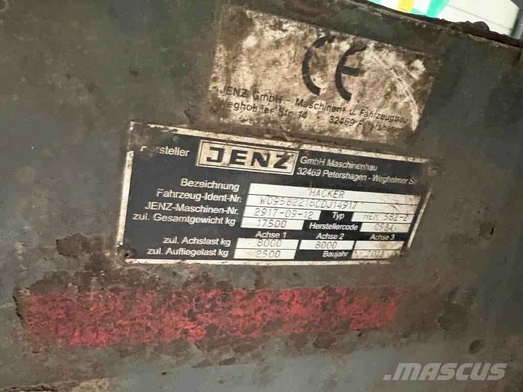 JENZ HEM 582Z Drobilice za drvo / čiperi