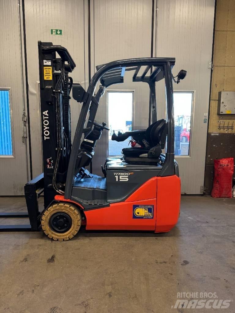 Toyota truck 8FBE15T Električni viličari