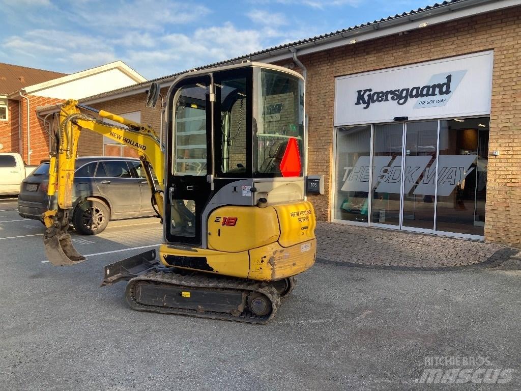 New Holland E 18 C Mini bageri <7t