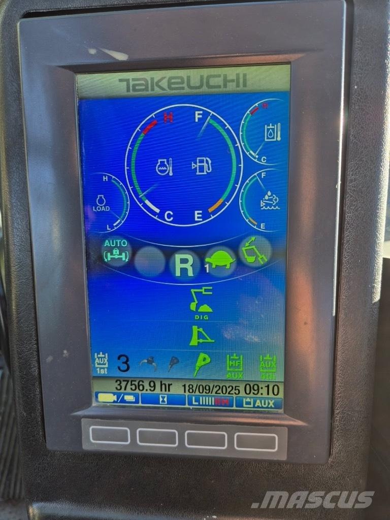 Takeuchi TB 295 W Bageri na kotačima