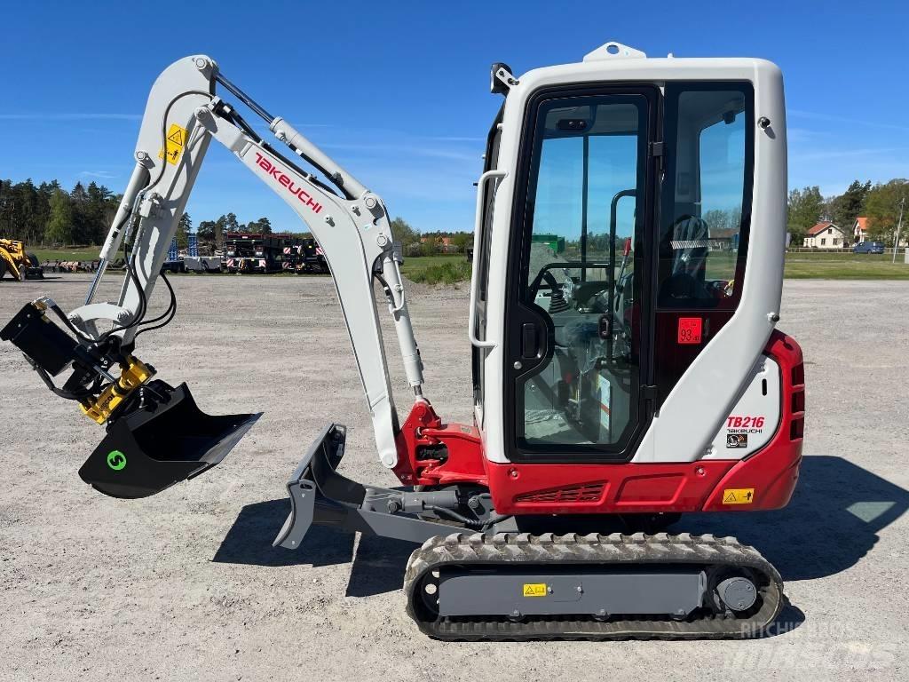 Takeuchi TB 216 A Mini bageri <7t