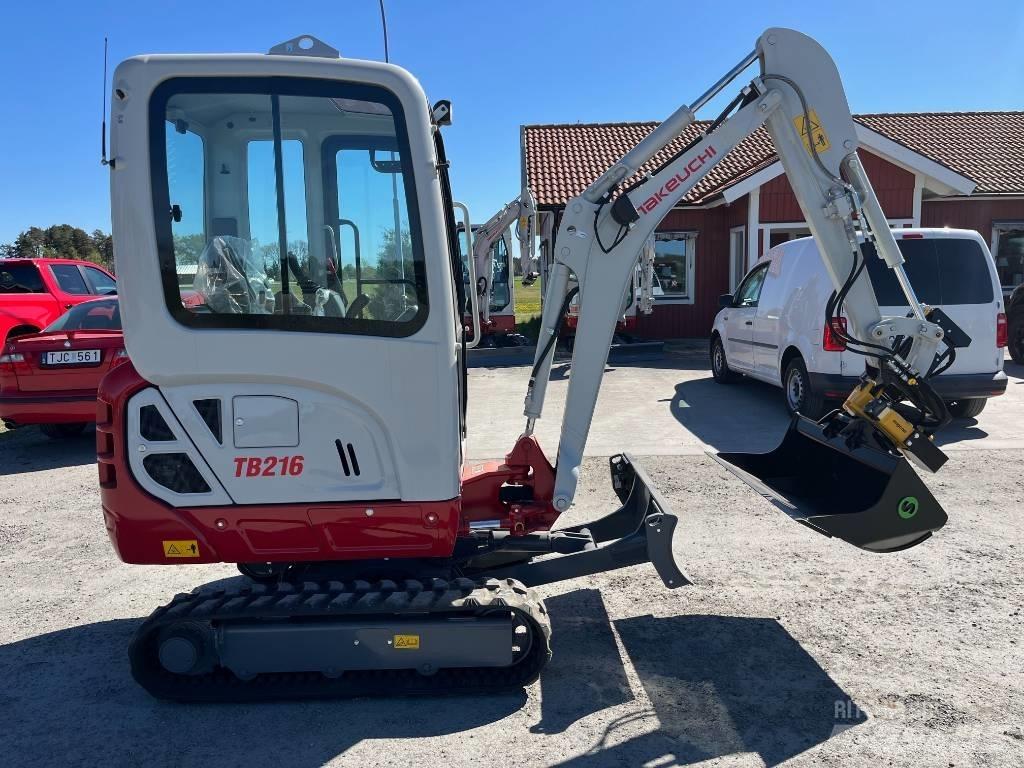 Takeuchi TB 216 A Mini bageri <7t