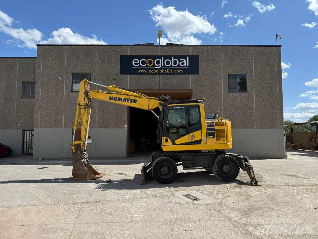Komatsu PW 148-11 Bageri na kotačima