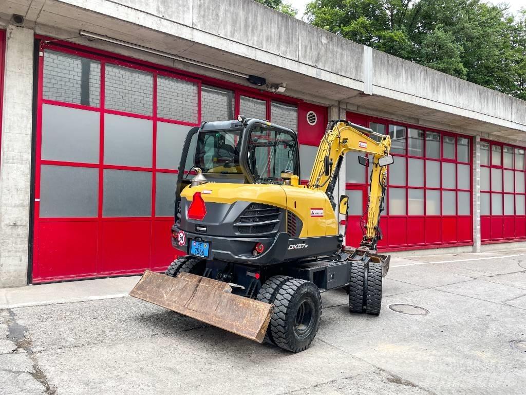 Doosan DX 57 W-5 Bageri na kotačima