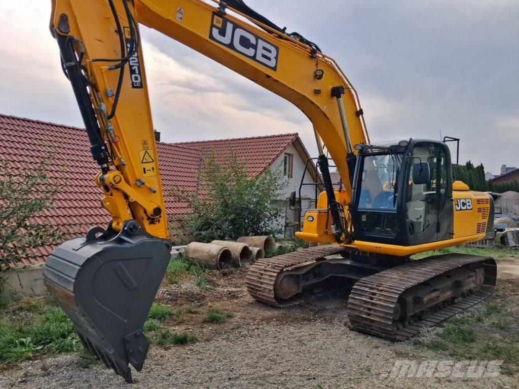 JCB JS210LC T4F Bageri gusjeničari