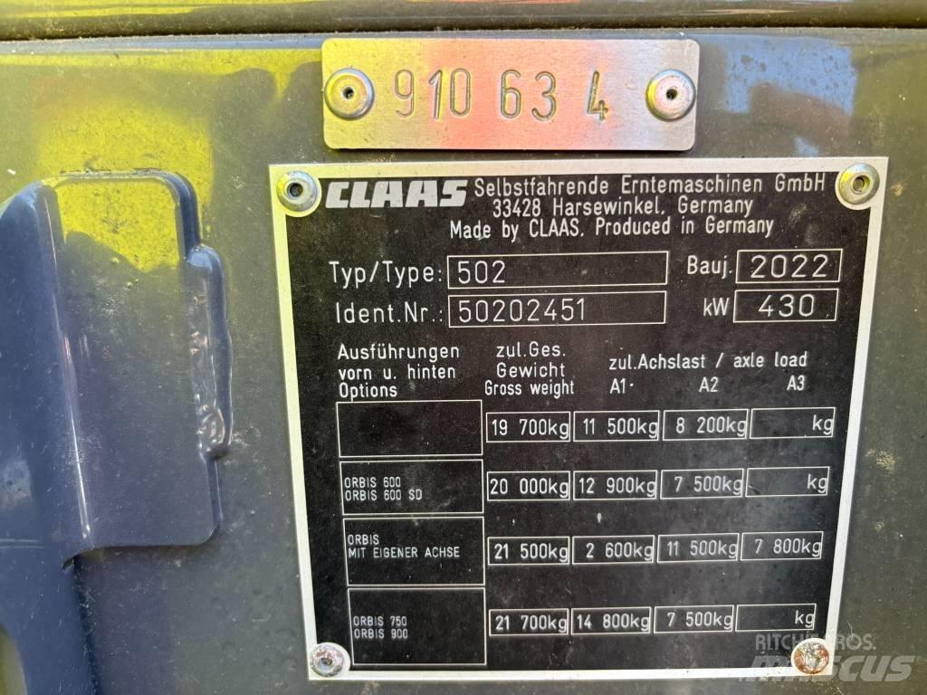 CLAAS Jaguar 950 4WD Strojevi za krmu na vlastiti pogon