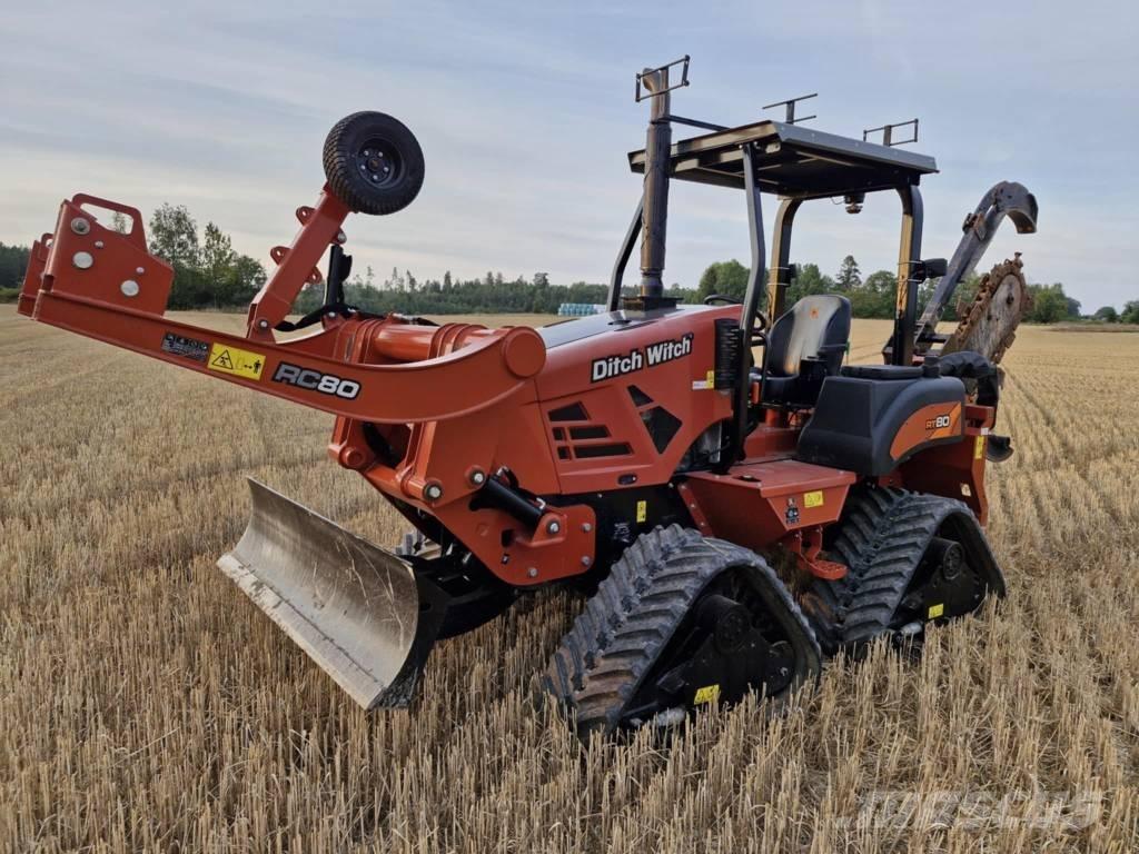 Ditch Witch RT 80 Rovokopači freze za kanale Trenčeri