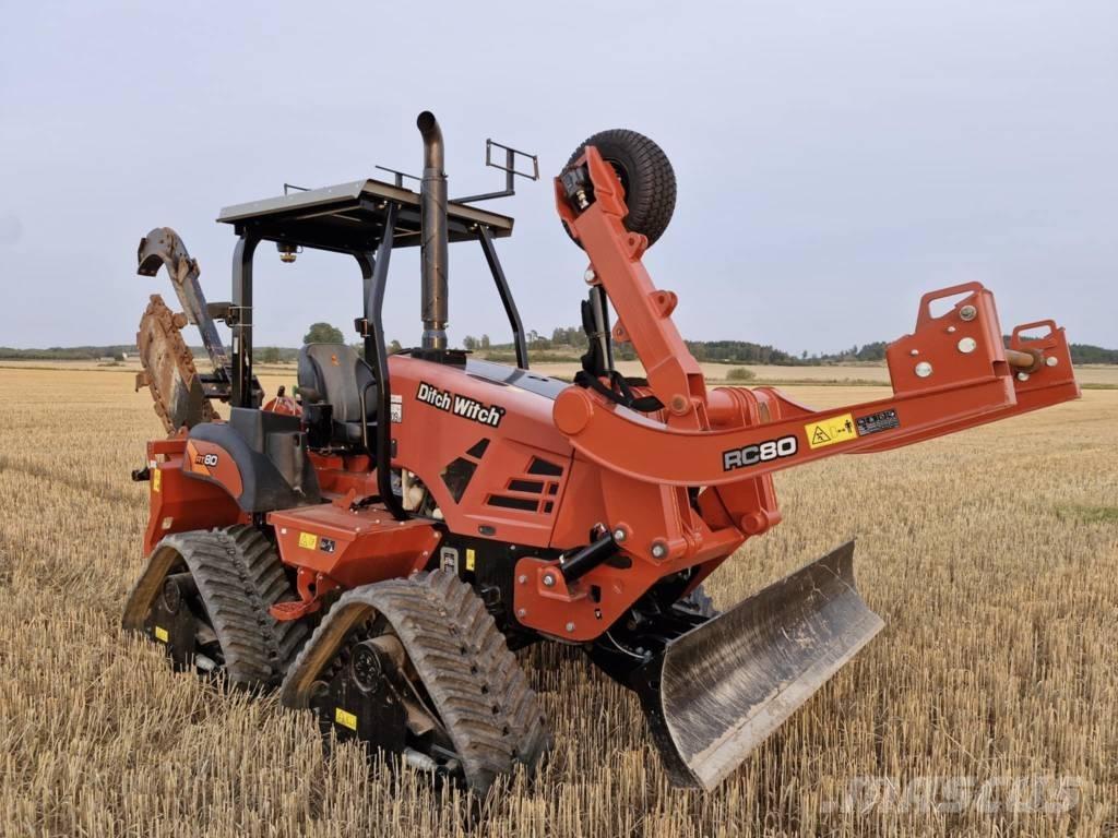 Ditch Witch RT 80 Rovokopači freze za kanale Trenčeri
