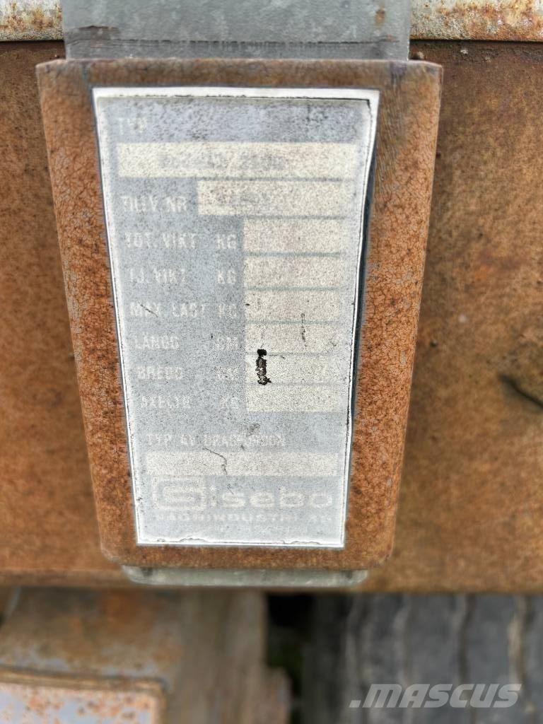 Gisebo 2102 Ostale prikolice