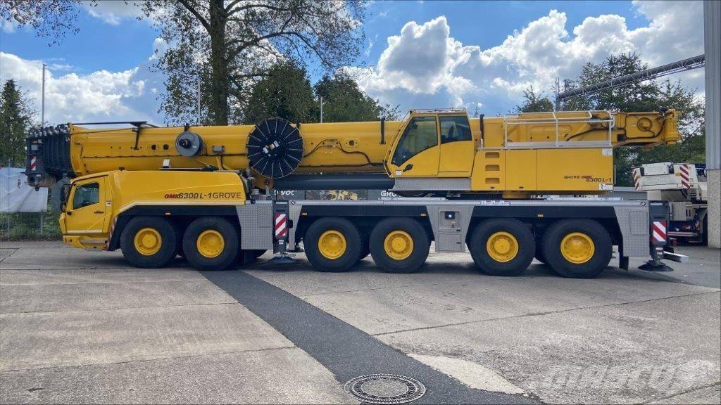 Grove GMK 6300 L-1 Rabljene dizalice za težak teren
