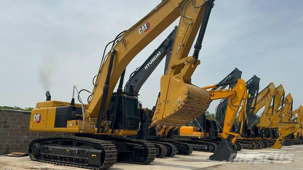 CAT 349 D L Bageri gusjeničari