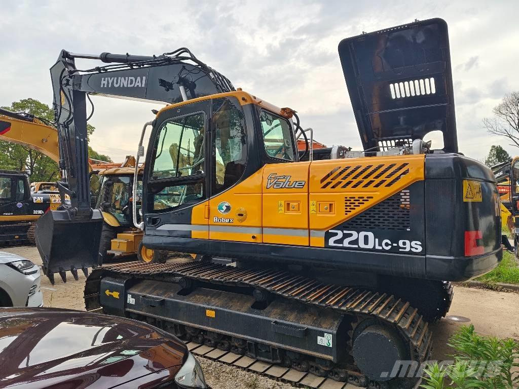 Hyundai R220LC-9S Bageri gusjeničari