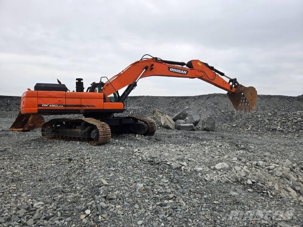 Doosan DX 480 LCA Bageri gusjeničari