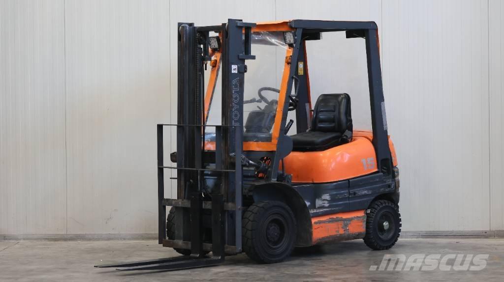 Toyota 6FDL15 Dizelski viličari