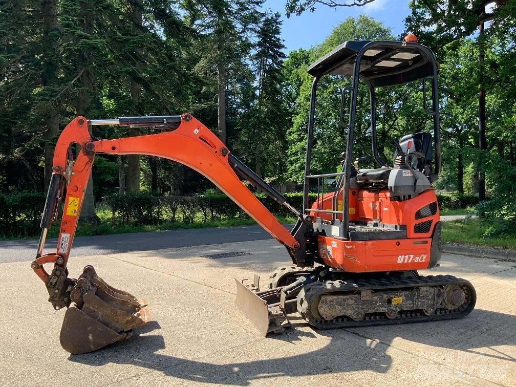 Kubota U 17-3 Mini bageri <7t