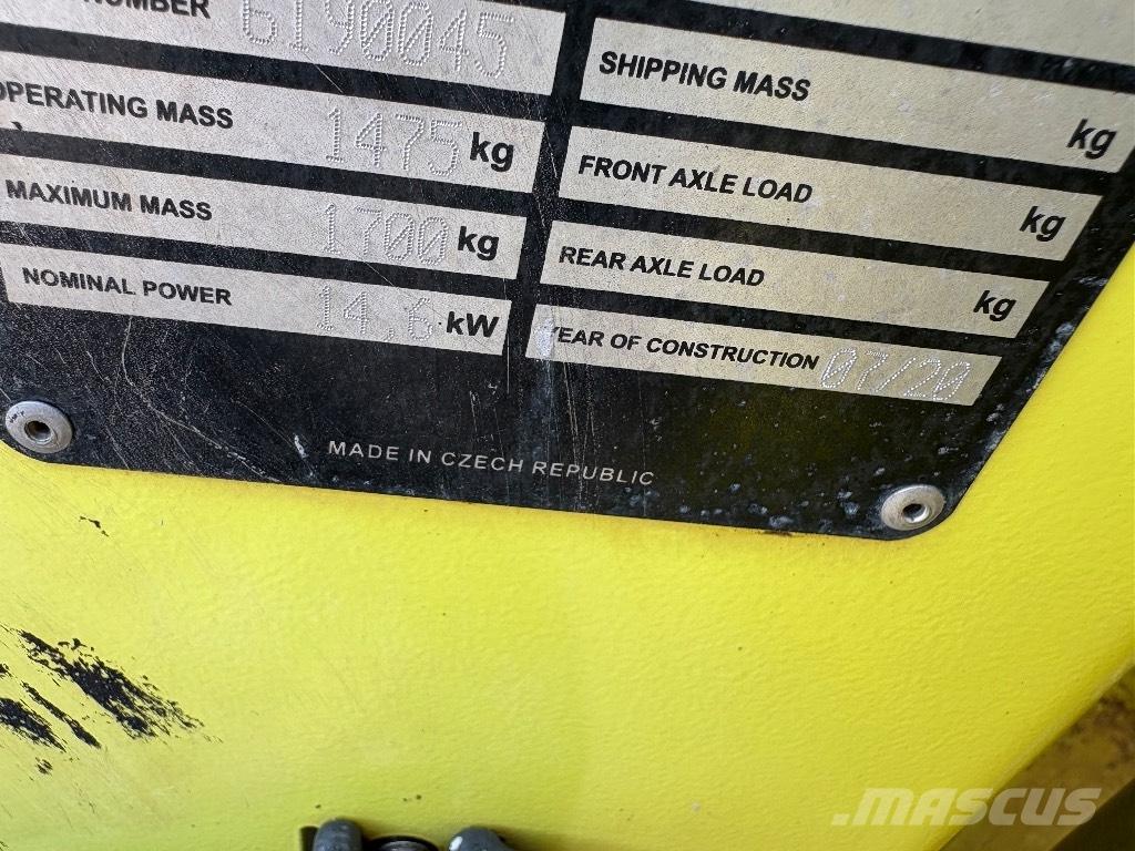 Ammann ARX 12 Valjci sa dvojnim bubnjem