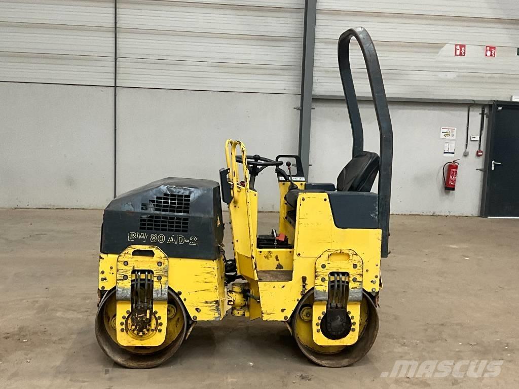 Bomag BW 80 AD-2 Valjci sa dvojnim bubnjem