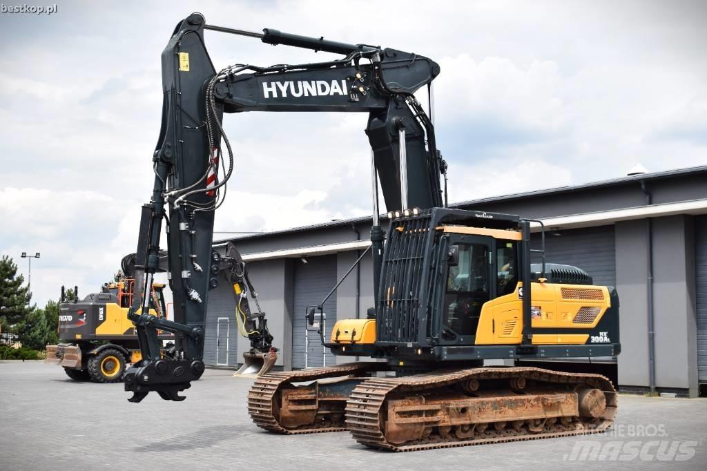 Hyundai HX 300 AL Bageri gusjeničari