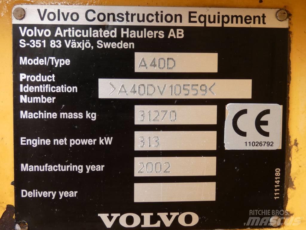 Volvo A 40 D Zglobni demperi