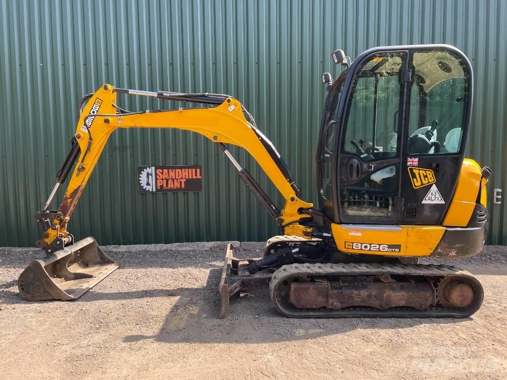 JCB 8026 CTS Mini bageri <7t