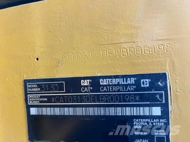 CAT 313 D Bageri gusjeničari