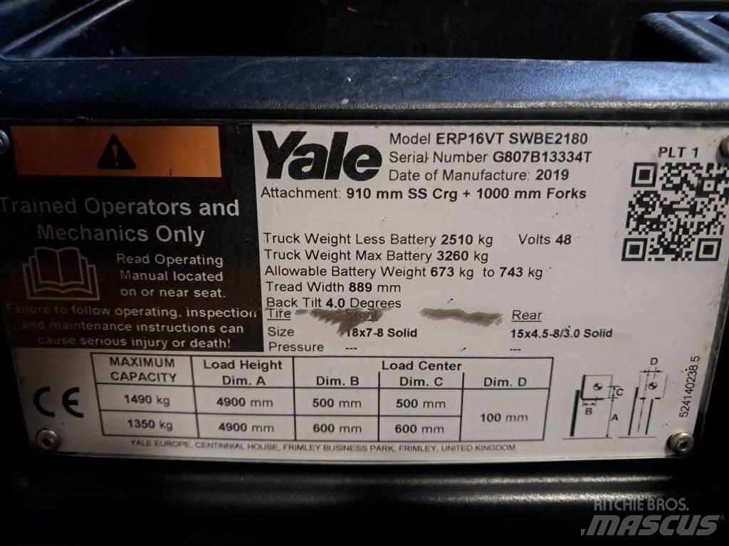Yale ERP16VT Električni viličari