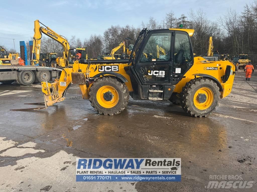 JCB 540-140 Teleskopski viličari